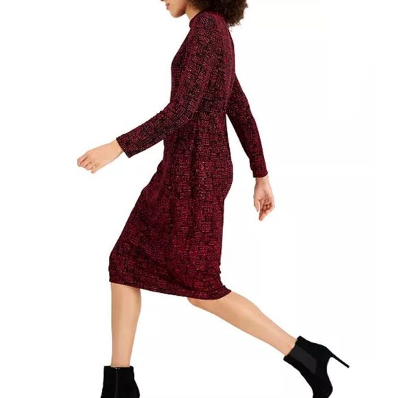 INC INTERNATIONAL CONCEPTS Printed Bodycon Dress - Picture 11 of 12